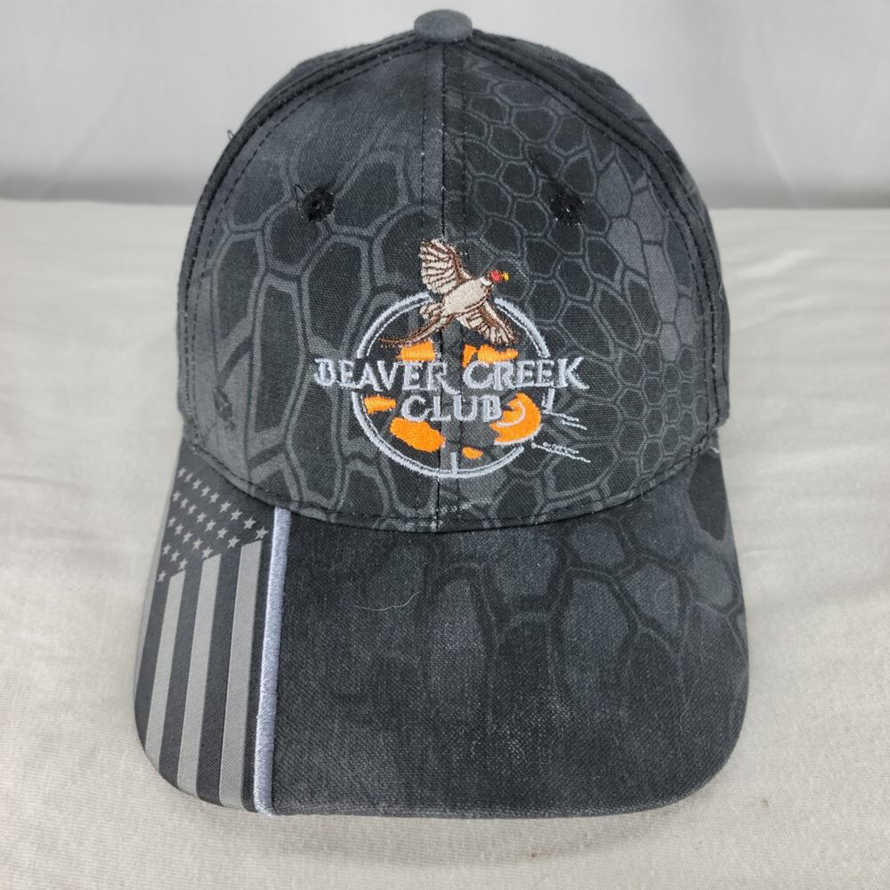 Kryptek Outdoor Cap Beaver Creek Club Camo Hat American Flag Hunting Adjustable